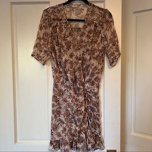 Veronica Beard Floral Mini Dress - Size 4